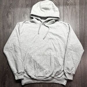 Reigning Champ Hoodie Mens Large French Terry Cotton Pullover Gray Heavy